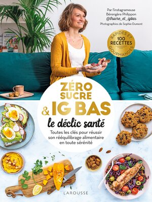 cover image of Zéro sucre & IG bas, le déclic santé